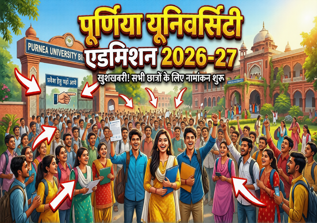 Purnea University UG Admission 2026-27
