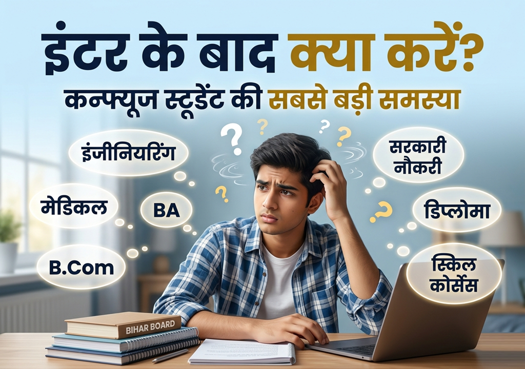इंटर के बाद क्या करें